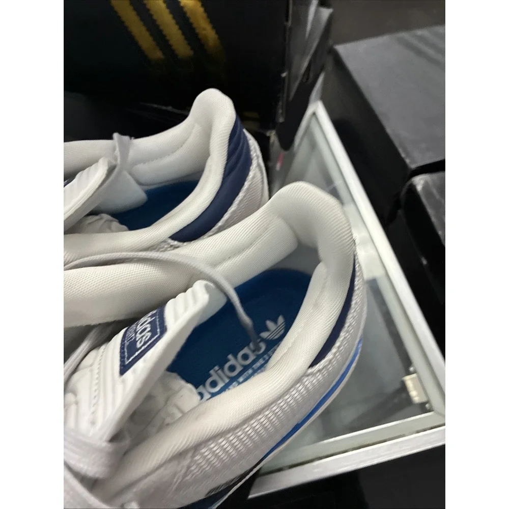 Adidas Busenitz Pro Grey Two/Dark Blue/Chalk White Mens JH8123 SZ 11 New NWT